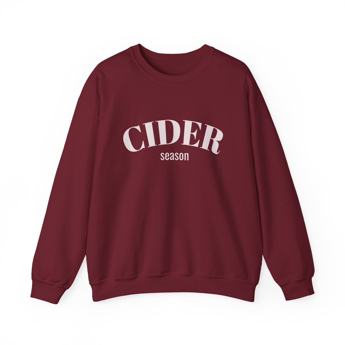 Cider Season Sweatshirt — Cozy Fall Crewneck Pullover