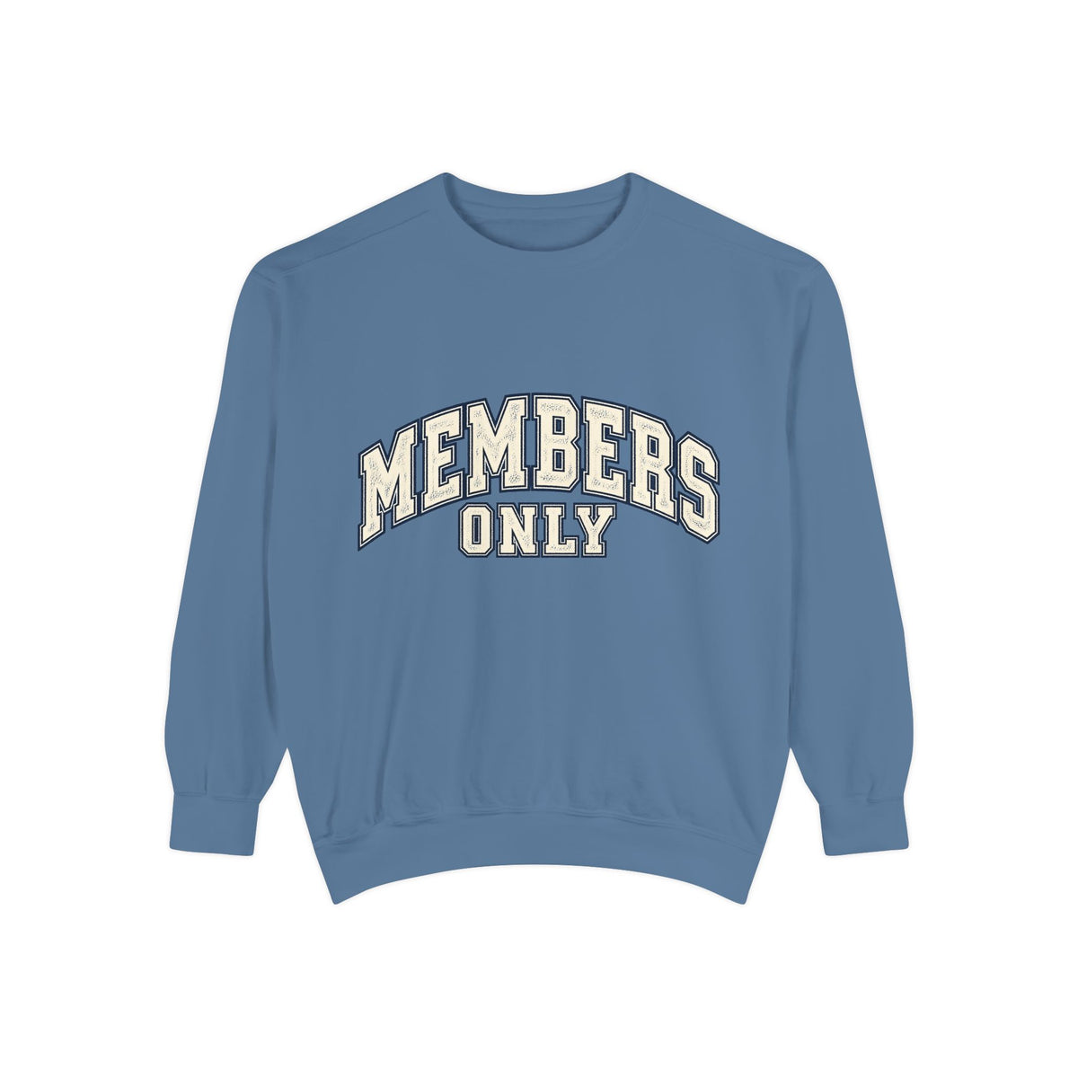 Members Only Sweatshirt — Vintage Collegiate Crewneck