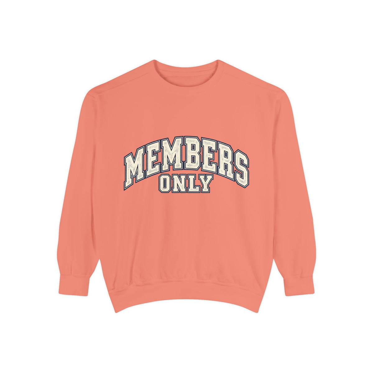 Members Only Sweatshirt — Vintage Collegiate Crewneck