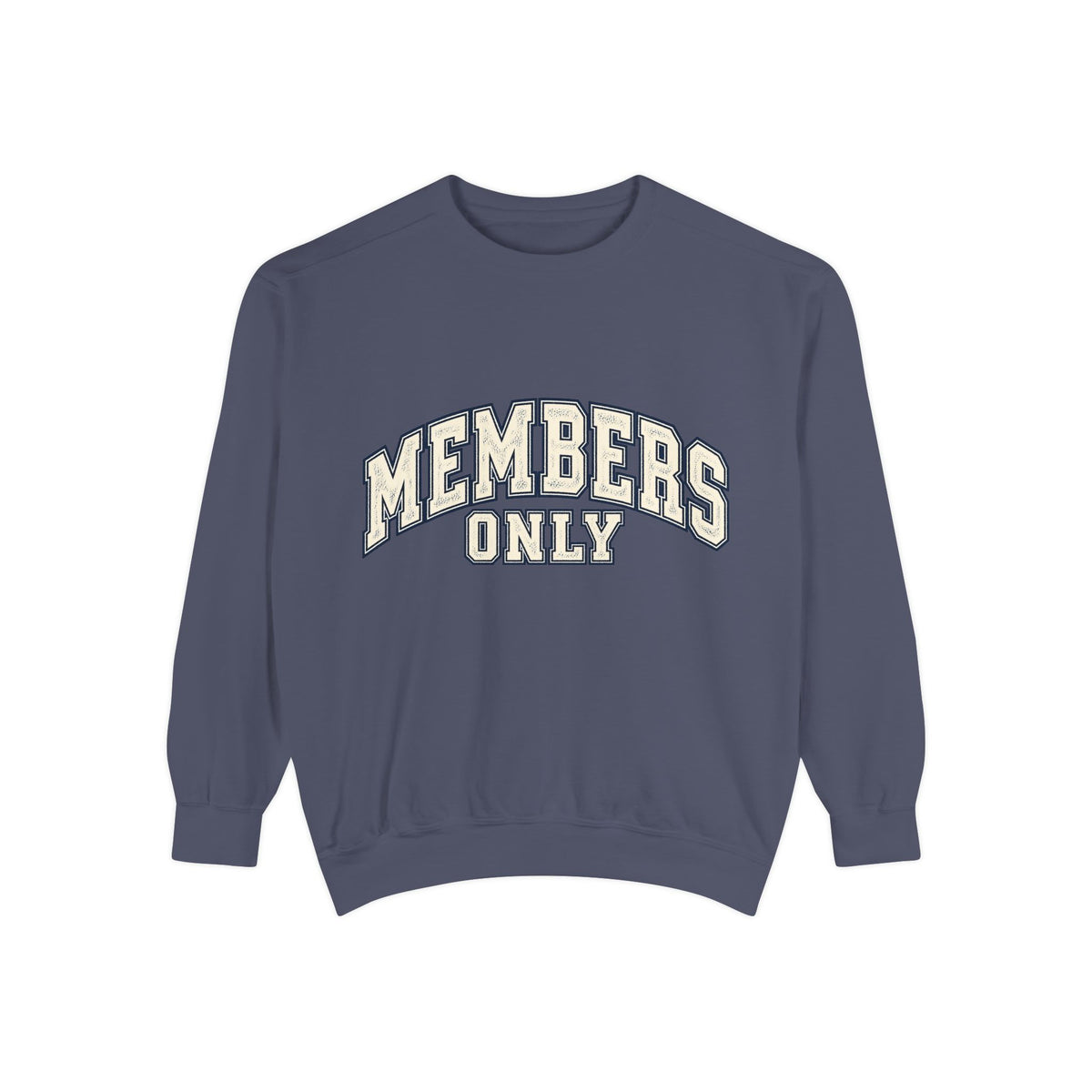 Members Only Sweatshirt — Vintage Collegiate Crewneck